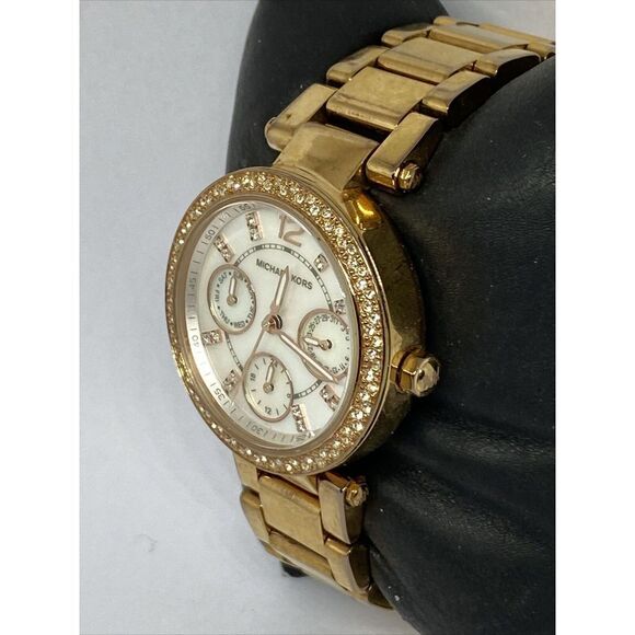 Michael Kors Parker MK5616 Womens Stainless Steel Analog Dial Quartz Watch UC509 - Picture 4 of 12